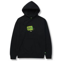 Bluza turystyczna męska HUF Huforola. Czarne bluzy HUF, m, bez wzorów, z bawełny, bez kaptura. W wyprzedaży za 224.00 zł.