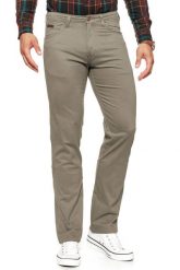 WRANGLER SPODNIE MĘSKIE ARIZONA STRETCH SAFARIKHAKIWASH W12OP868C 112126413. Brązowe spodnie materiałowe Wrangler, na co dzień, l, bez wzorów, z materiału. W wyprzedaży za 89.99 zł.