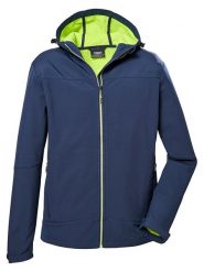 Killtec Kurtka softshellowa w kolorze granatowym rozmiar: L. Niebieskie kurtki outdoor i hardshell KILLTEC, l, bez wzorów, bez kaptura. Za 247.69 zł.