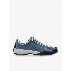 Buty outdoor męskie Scarpa Mojito. Niebieskie buty trekkingowe Scarpa, bez wzorów, bez zapięcia. Za 577.49 zł.