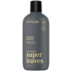 Attitude SUPER LEAVES, Żel pod prysznic, dla mężczyzn - Bursztyn i Cytrusy, 415 ml. Pielęgnacja ciała attitude. Za 66.69 zł.