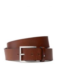 Tommy Hilfiger Pasek Męski Hampton 4.0 AM0AM08361 Brązowy. Brązowe paski Tommy Hilfiger, bez wzorów, ze skóry. Za 109.99 zł.