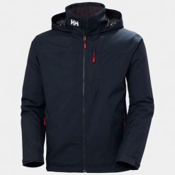 Kurtka Żeglarska Męska Helly Hansen Crew HD Midlayer 2. Niebieskie kurtki Helly Hansen, m, bez wzorów, z kapturem. W wyprzedaży za 599.20 zł.