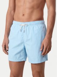Gant Szorty kąpielowe 920026000 Niebieski jasny Regular Fit. Niebieskie kąpielówki GANT, l, bez wzorów, z syntetyku. Za 252.99 zł.
