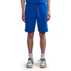 Spodenki męskie Napapijri Nalis Sum. Niebieskie szorty Napapijri, m, bez wzorów, sportowe. Za 229.99 zł.
