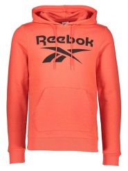 Reebok Bluza "RI FT" w kolorze pomarańczowym rozmiar: M. Pomarańczowe bluzy Reebok, m, bez wzorów, z kapturem. Za 117.99 zł.