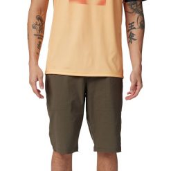 Spodenki rowerowe męskie Fox Racing Ranger Lite. Brązowe spodenki rowerowe Fox Racing, m, bez wzorów. Za 252.00 zł.