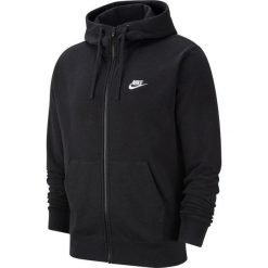 Bluza sportowa męska Nike Sportswear Club. Czarne bluzy z kapturem Nike, m, bez wzorów, z kapturem. Za 475.00 zł.