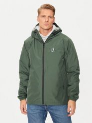 Haglöfs Kurtka przeciwdeszczowa Chaos GTX 605478 Zielony Active Fit. Zielone kurtki outdoor i hardshell Haglöfs, m, bez wzorów, z syntetyku, bez kaptura. Za 559.99 zł.