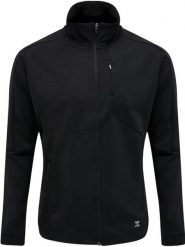 Kurtka Hummel zip Tropper. Czarne kurtki Hummel, m, bez wzorów, bez kaptura. Za 274.00 zł.