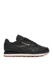 Reebok Sneakersy EO-CLASSIC LEATHER 100279153 Czarny. Czarne buty sportowe casual Reebok, bez wzorów, ze skóry, bez zapięcia. Za 329.99 zł.
