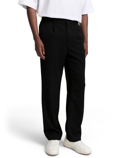 TOM TAILOR Denim Spodnie w kolorze czarnym rozmiar: W32/L32. Czarne spodnie materiałowe TOM TAILOR DENIM, l, bez wzorów, z denimu. Za 97.28 zł.