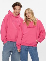2005 Bluza Unisex 3D Różowy Relaxed Fit. Czerwone bluzy 2005, l, bez wzorów, z bawełny, bez kaptura. Za 239.99 zł.