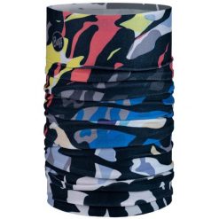 Chusta sportowa unisex Buff® Thermonet Enphi Multi ekstremalnie ciepła i lekka. Niebieskie bielizna termoaktywna Buff, bez wzorów, z dzianiny. Za 99.99 zł.