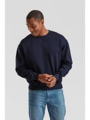 Bluza Sudadera Fruit Of The Loom Supercotton Adulto niebieska. Niebieskie bluzy z kapturem Fruit of the Loom, m, bez wzorów, z bawełny, z kapturem. Za 181.99 zł.