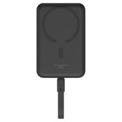 Baseus Magnetic Mini Power Bank 10000mAh 20W USB-C z ładowaniem bezprzewodowym MagSafe z kablem Lightning. Brązowe powerbanki . Za 139.90 zł.