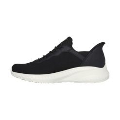 Buty męskie SKECHERS Bobs Squad Chaos Daily Hype. Czarne buty sportowe casual Skechers, bez wzorów, bez zapięcia. W wyprzedaży za 255.00 zł.