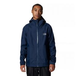 Kurtka wodoodporna Mountain Hardwear Threshold. Niebieskie kurtki MOUNTAIN HARDWEAR, m, bez wzorów, bez kaptura. Za 1,015.30 zł.