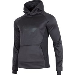Bluza męska BLM221 - głęboka czerń. Bluzy z kapturem marki 4F. W wyprzedaży za 99.99 zł.