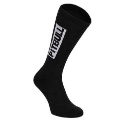 Skarpety męskie Pitbull High Crew Pitbull grube 3-pak. Czarne skarpety PITBULL, bez wzorów. Za 39.00 zł.