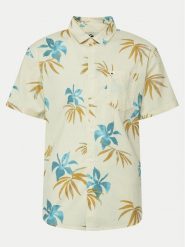 Quiksilver Koszula Apero Classic AQYWT03312 Beżowy Regular Fit. Brązowe koszule Quiksilver, m, bez wzorów, z bawełny, bez kołnierzyka, bez ramiączek. Za 149.99 zł.