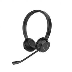 Słuchawki Jabra Evolve 65 TE Czarne. Czarne słuchawki bezprzewodowe Jabra. Za 504.99 zł.