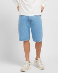 MĘSKIE SPODENKI LEE ASHER SHORT BLEACH WASH 112349332. Szorty Lee, m, bez wzorów, z jeansu. Za 189.99 zł.