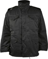Mil-Tec Mil-Tec Kurtka M65 Czarna 4XL. Czarne kurtki Mil-Tec, m, bez wzorów, bez kaptura. Za 277.95 zł.