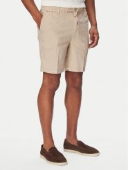 BOSS Szorty materiałowe Kane1 50557537 Beżowy Regular Fit. Brązowe szorty Boss, m, bez wzorów, z materiału. Za 629.99 zł.