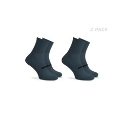 Skarpetki rowerowe Rogelli Essential 2-pak. Niebieskie skarpety Rogelli, bez wzorów, z elastanu. Za 50.00 zł.
