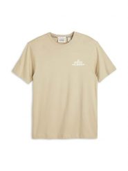 Scotch & Soda Koszulka w kolorze beżowym rozmiar: S. Brązowe bezrękawniki Scotch & Soda, s, bez wzorów, z bawełny, bez kołnierzyka, bez ramiączek. Za 47.95 zł.