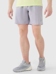 4F Szorty sportowe w kolorze szarym rozmiar: XL. Szare krótkie spodenki sportowe 4F, xl, bez wzorów, z materiału. Za 57.47 zł.