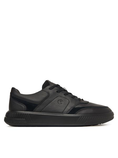 ECCO Sneakersy Move 55165451052 Czarny. Czarne buty sportowe casual ecco, bez wzorów, ze skóry, bez zapięcia. Za 529.99 zł.