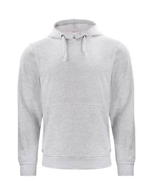 Clique Basic Hoody Bluza z kapturem unisex, trwały materiał – ash. Szare bluzy z kapturem CLIQUE, s, bez wzorów, z materiału, z kapturem. Za 172.75 zł.