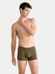 Sloggi Bokserki 10215472 Khaki. Brązowe bokserki Sloggi, l, bez wzorów, z bawełny. Za 79.99 zł.