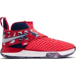 Buty koszykarskie męskie Nike Air Zoom Unvrs. Czerwone buty do koszykówki Nike, bez zapięcia, do koszykówki. Za 899.00 zł.