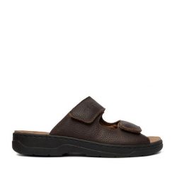 Klapki Rieker. Brązowe klapki Rieker. Za 349.99 zł.