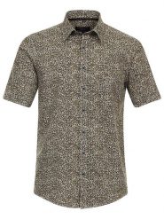 CASAMODA Koszula - Regular fit - w kolorze khaki rozmiar: 4XL. Brązowe koszule CASAMODA, xl, bez wzorów, z bawełny, bez kołnierzyka, bez ramiączek. Za 101.70 zł.