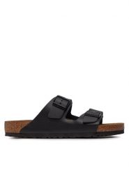 Birkenstock Klapki Arizona Bs 0051191 Czarny. Czarne klapki Birkenstock, ze skóry. Za 359.99 zł.
