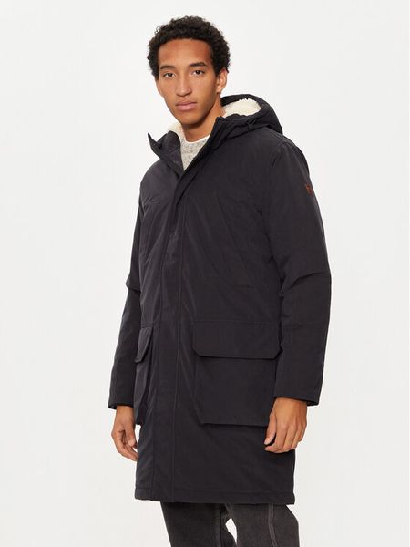 Wrangler Kurtka zimowa 112357423 Czarny Regular Fit. Czarne kurtki Wrangler, na zimę, m, bez wzorów, z syntetyku, bez kaptura. Za 419.00 zł.