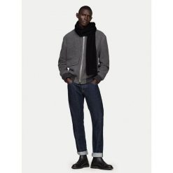 Szalik Tommy Hilfiger. Czarne szaliki Tommy Hilfiger, bez wzorów. Za 259.99 zł.