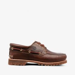 Timberland Authentic BOAT SHOE BROWN Mokasyny męskie. Brązowe mokasyny Timberland, bez wzorów, bez obcasa, bez zapięcia. Za 799.99 zł.