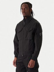 C.P. Company Kurtka przejściowa 20CMOW012A 110264A Czarny Regular Fit. Czarne kurtki C.P. Company, m, bez wzorów, z syntetyku, bez kaptura. Za 1,909.00 zł.