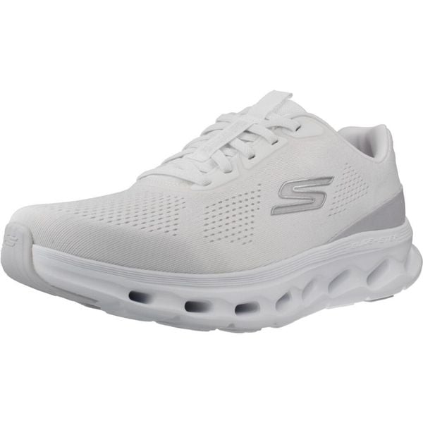 Buty SKECHERS GO WALK GLIDE STEP 2.0 Biały. Białe buty trekkingowe Skechers, bez wzorów, z tkaniny, bez zapięcia, trekkingowe, skechers sport. Za 407.99 zł.