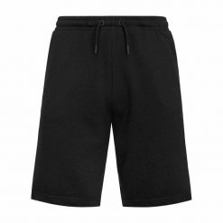 Szorty Kappa Saimali. Czarne krótkie spodenki sportowe Kappa, l, bez wzorów, z bawełny. Za 156.00 zł.