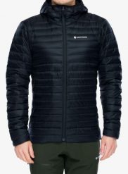 Kurtka puchowa Montane Anti Freeze Lite Hoodie. Czarne kurtki Montane, l, bez wzorów, z materiału, bez kaptura. Za 879.99 zł.