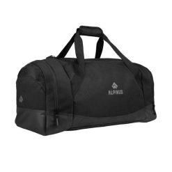 Torba turystyczna Alpinus Avila 60litrów. Czarne torby na ramię Alpinus, bez wzorów, z materiału, na ramię, bez dodatków. Za 139.99 zł.