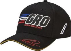 Czapka kierowcy Haas F1 Team czarna. Czarne czapki z daszkiem HAAS, bez wzorów, z bawełny. Za 178.99 zł.