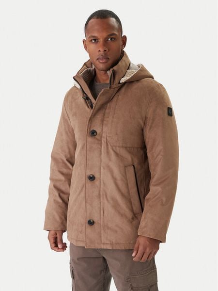 Milestone Kurtka zimowa Ms Bennet 530339 11150 Brązowy Regular Fit. Brązowe kurtki Milestone, na zimę, m, bez wzorów, z syntetyku, bez kaptura. Za 1,219.00 zł.