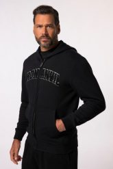 Męska Kurtka z kapturem Iron Anvil fitness dzianina dresowa kaptur. Czarne kurtki JAY-PI, m, z aplikacjami, z bawełny, z kapturem. Za 279.99 zł.